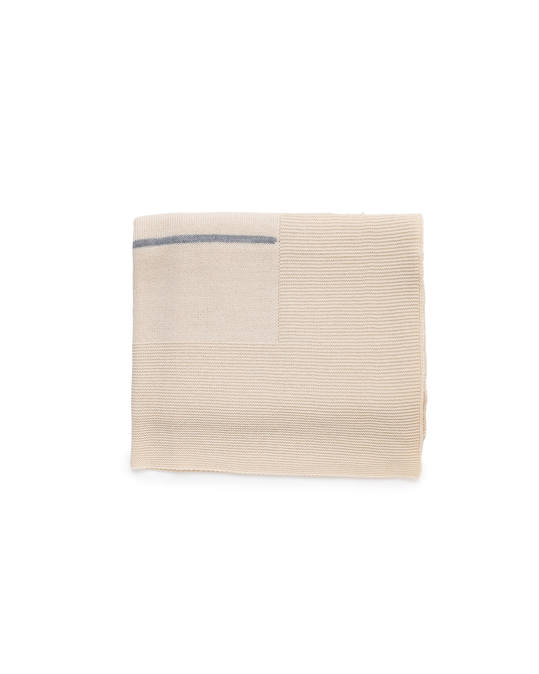 Gestreepte 4-delige newbornset inclusief bijpassende deken