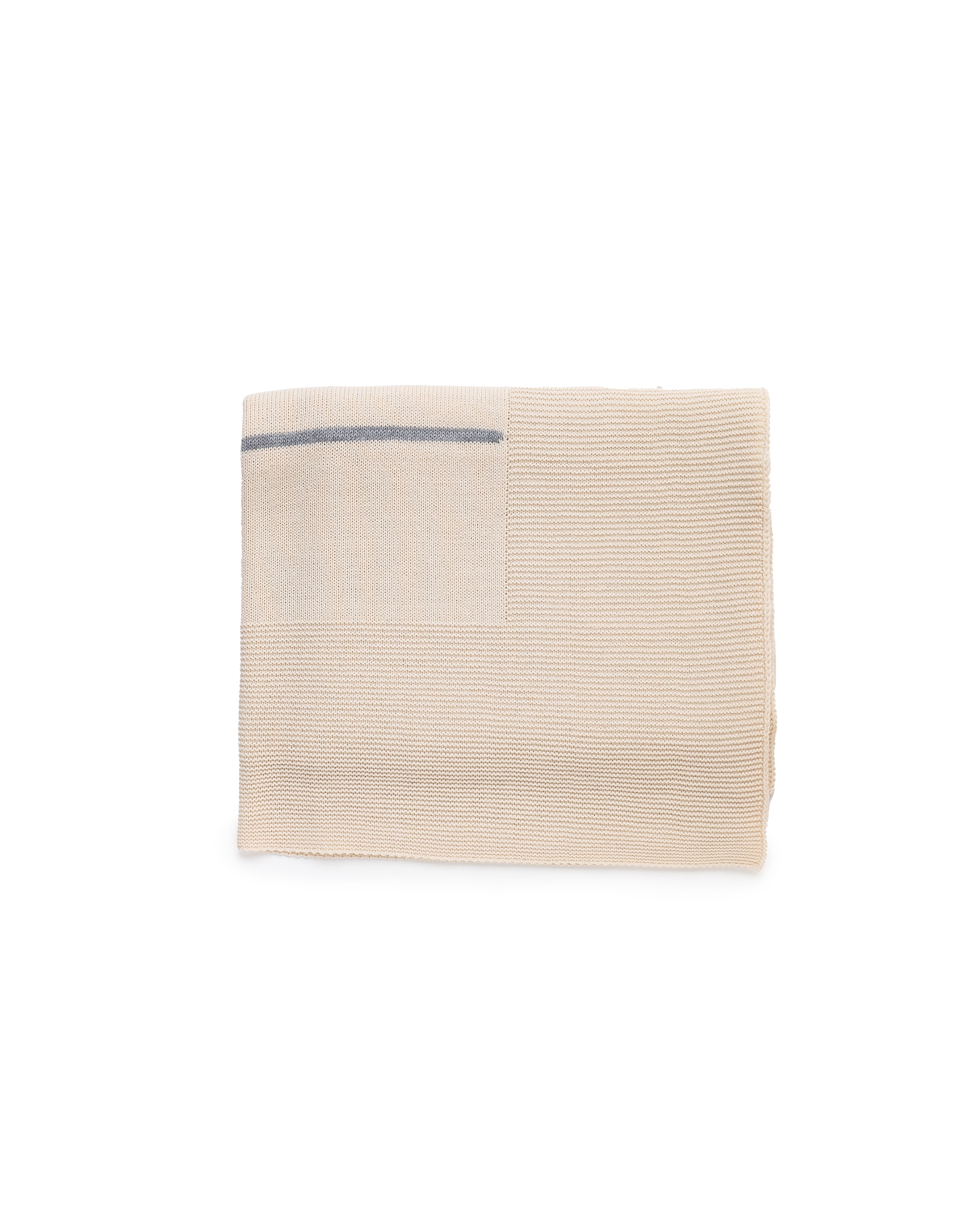 Gestreepte 4-delige newbornset inclusief bijpassende deken