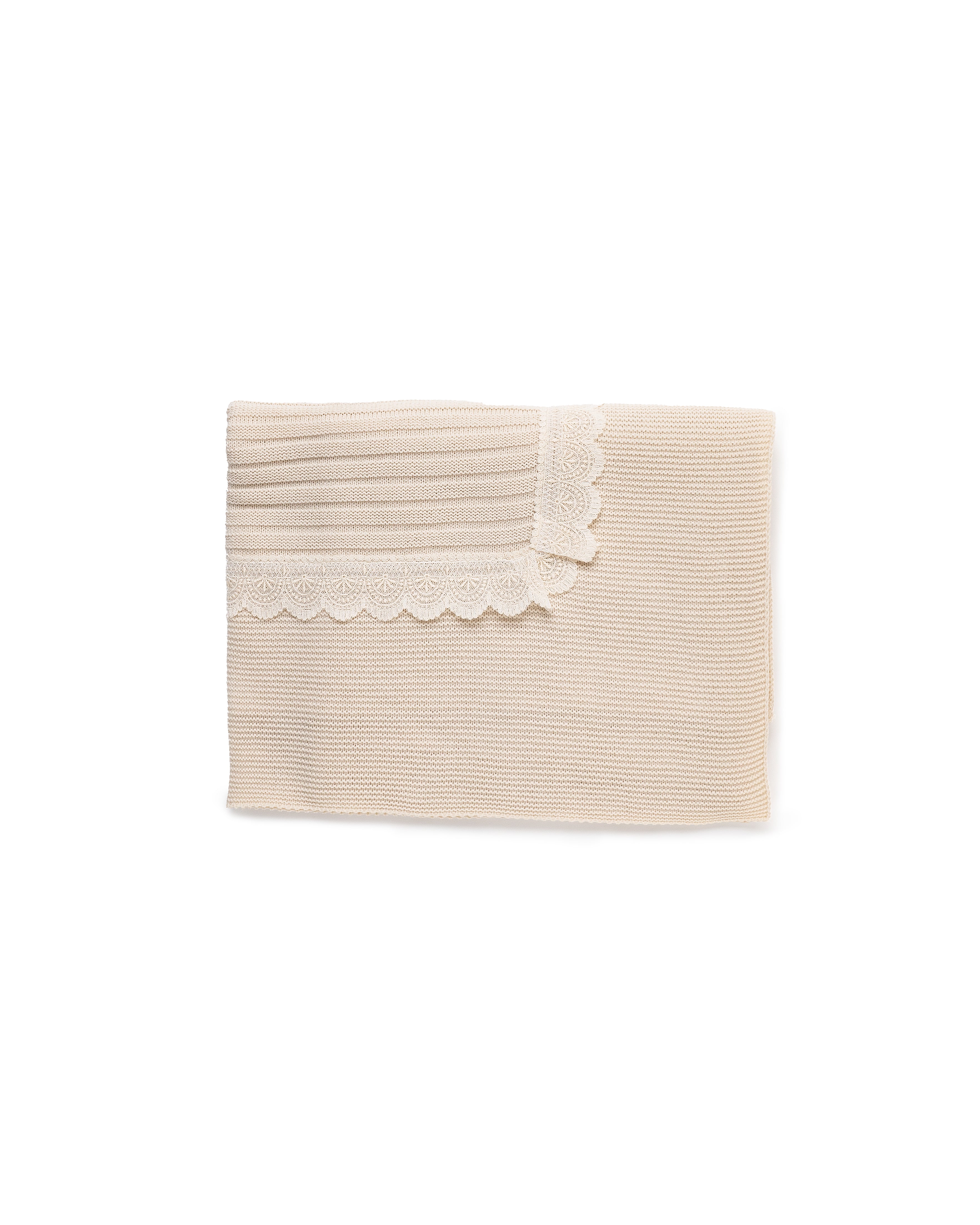 3-delige gebreide romperset voor pasgeborenen, inclusief sokjes en bijpassende deken