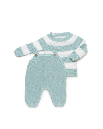 Geperforeerde overall met trui