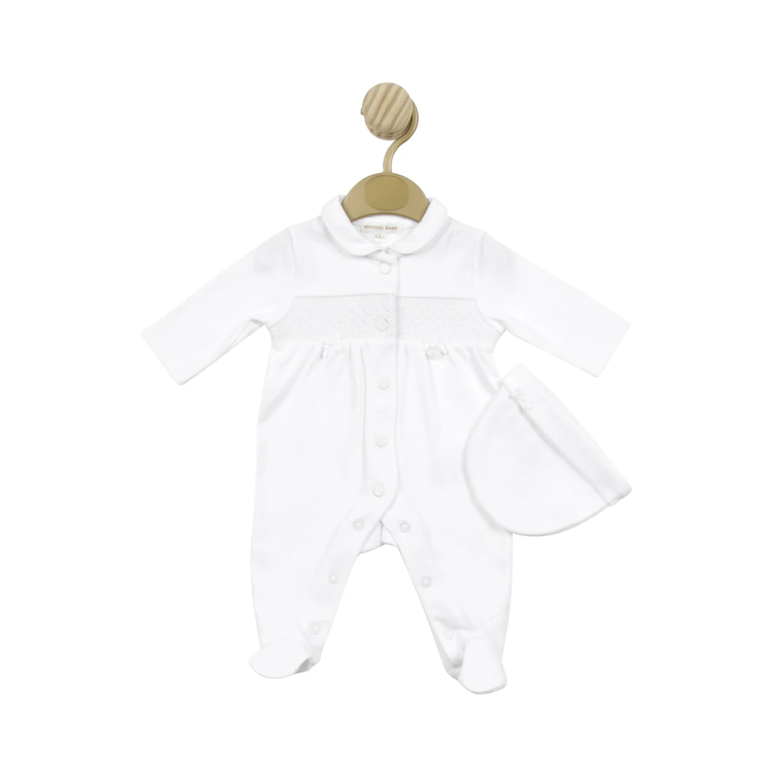 2-delige set romper en muts 