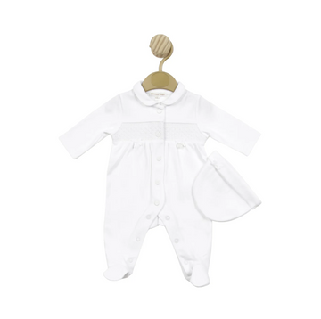 2-delige set romper en muts 