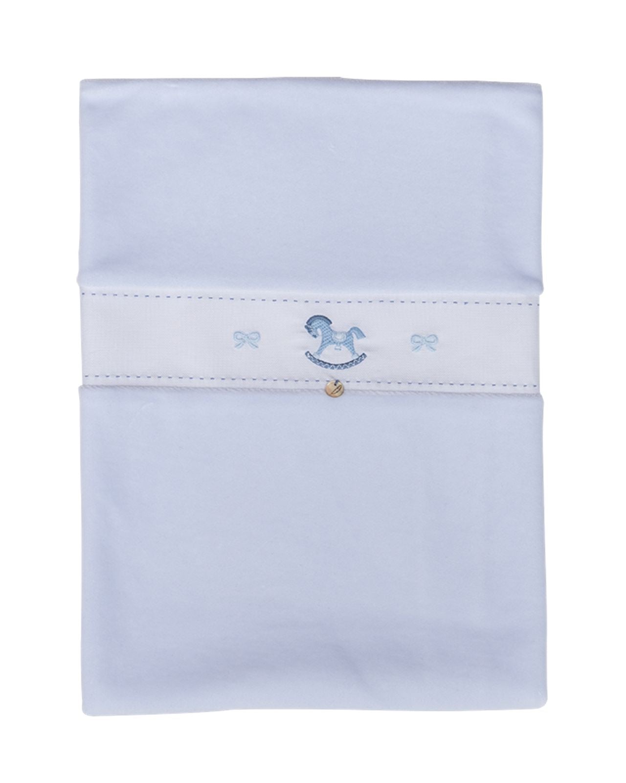 Babyset van 4 stuks van katoen – deken, romper, muts en slabbetje