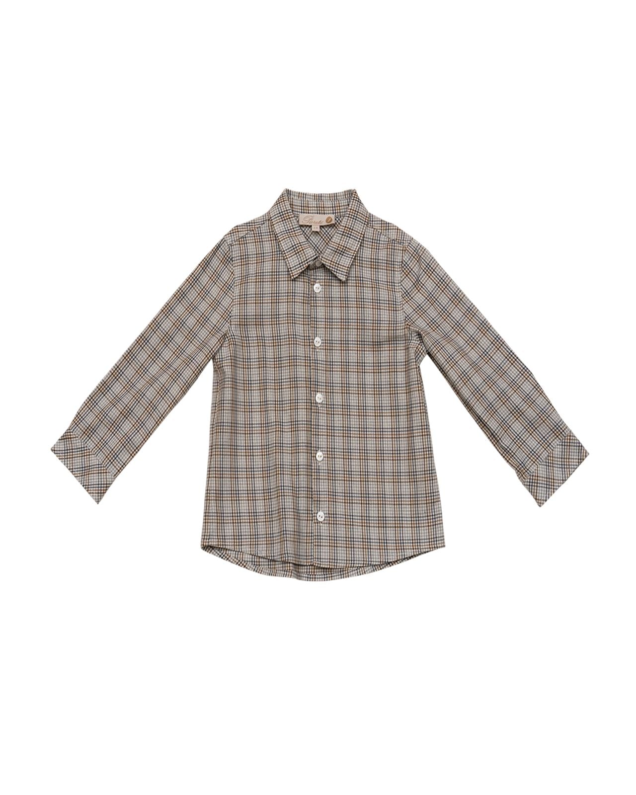 100% katoenen shirt met lange mouwen