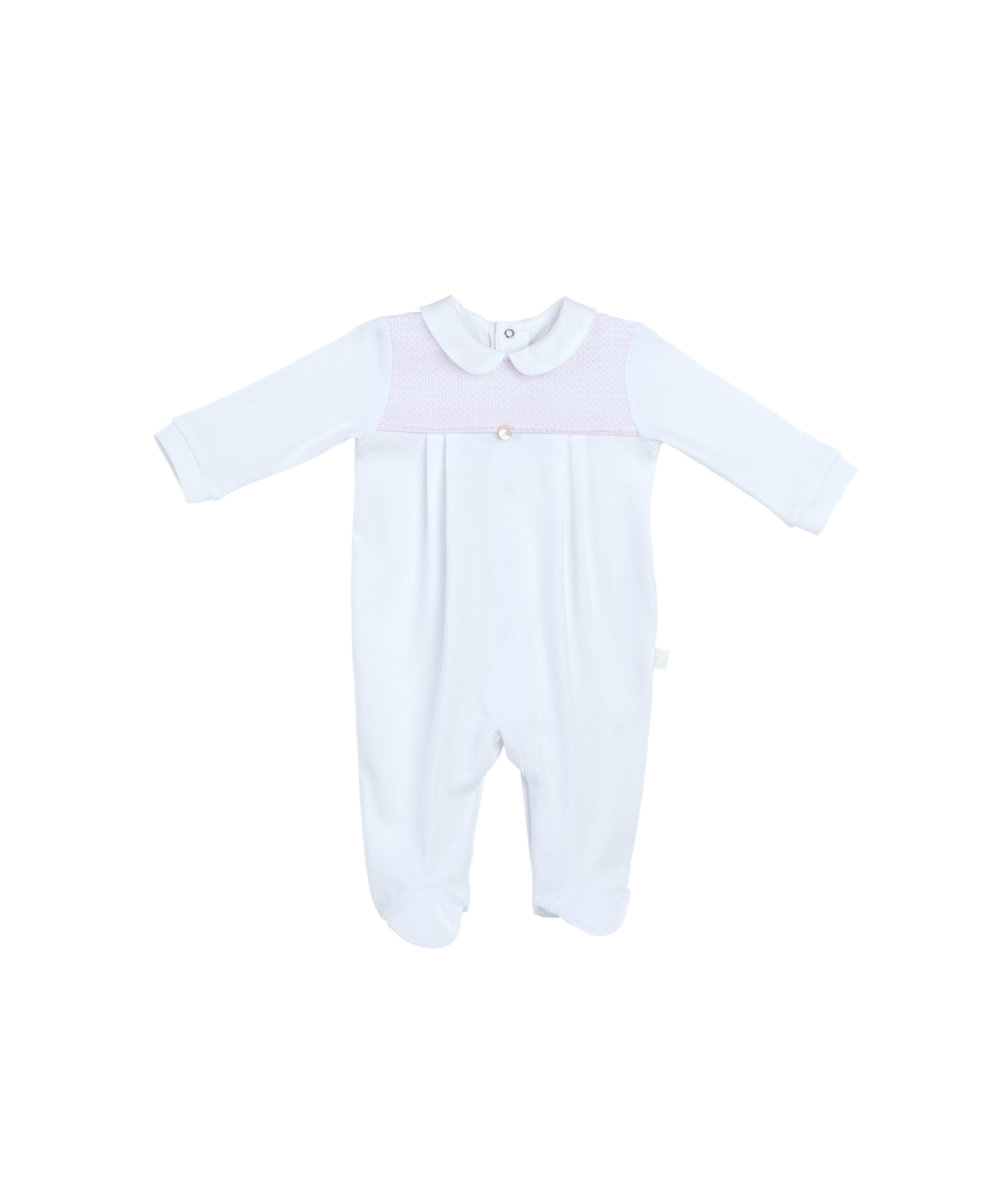 Premium geborduurd katoenen rompertje - Babymeisje of -jongen - 100% katoen